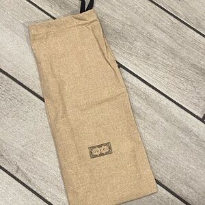 Gucci Dust bag tan color